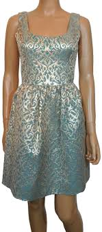 aidan mattox multicolor new embellished fit and flare short cocktail dress size 6 s