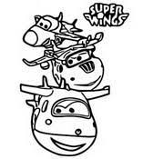 coloring pages super wings morning kids coloriage pirate