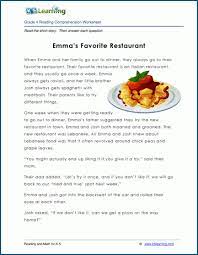 The worksheets cover key reading skills such as advanced punctuation and making inferences. Free Printable Fourth Grade Reading Comprehension Worksheets K5 Learning