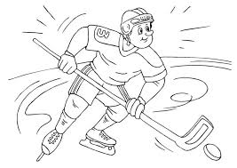 Coloring Page Ice Hockey Coloring Pages Coloring Pages For Kids Color