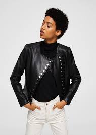 Check spelling or type a new query. Soldes Veste En Cuir Femme Mango En Stock