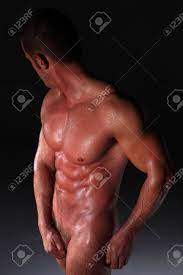 Muskulösen Nackten Schwarzen Mann Lizenzfreie Fotos, Bilder und Stock  Fotografie. Image 14900330.