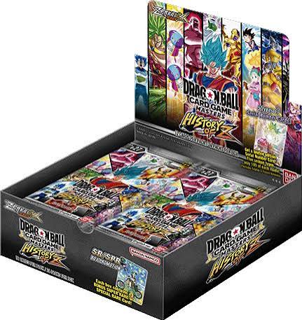 Dragon Ball Super Card Game Masters B27 History of Z Booster Box Sealed Case English