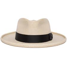 Goorin Tomas Santiago Brim Fedora Hat W Sweatband In White Size Medium Hats For Men Wide Brim Fedora Fedora