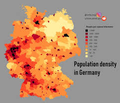 Germans associate the colors of the modern flag with freedom and unity since they were adopted by the first attempt in the united german republic. Germany Is Still Divided By East And West Vivid Maps