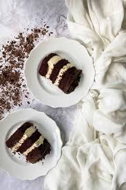 Whisk in the butter until smooth and cool. Chocolate Cake With Bavarian Cream Filling Foodal