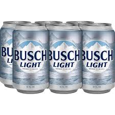 Busch Light Beer 6 Pack 12 Fl Oz Cans 4 1 Abv Walmart Com Walmart Com
