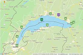 Der genfer see ist eigentlich überall direkt zu begehen. Genfer See Karte Routenplaner Urlaub Schweiz Biz