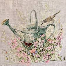 A gorgeous cross stitch kit with stunning detail. Handmade Cross Stitch Embroidery Marjolein Bastin Design Marjolein Bastin Marjolein