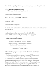 Following quiz provides multiple choice questions (mcqs) related to synonyms and antonyms. English Synonyms And Antonyms Co Anglo Saxons English Language