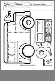 Wheels On The Bus Wheels On The Bus Community Helpers Preschool Rhyming Activities