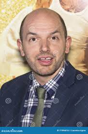 Actor Paul Scheer editorial stock photo. Image of stubble