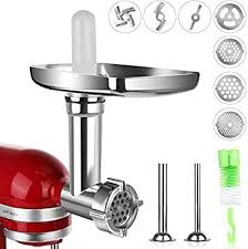 meat grinder, kitchenaid stand mixer