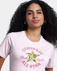 T-Shirt Converse Floral Chuck Taylor Patch Slim/10026756