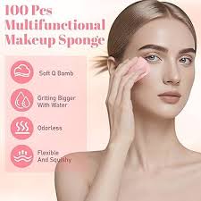 Amazon.com : Demissle 100 Pcs Makeup Sponge Mini Applicator Wedges Triangle  Cosmetic Sponges Latex Makeup Foam Wedges Disposable Foundation Beauty  Tools (Wet Water Has a Better Effect)(Pink,Red) : Beauty & Personal Care