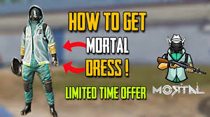 As for my old flash. How To Get Mortal Dress In Pubg Mobile Limited Time Offer Youtube