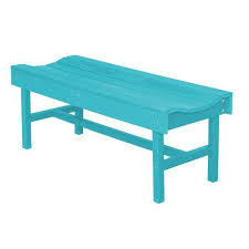Pair outdoor benches with adirondack chairs and stools to create an inviting space outdoors. Outdoor Backless Benches