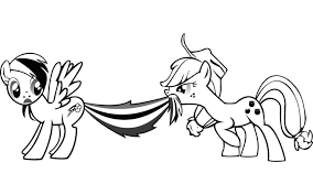 Maybe you would like to learn more about one of these? My Little Pony Coloring Pages Rainbow Dash Coloring Home