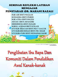Slide Penglibatan Ibu Bapa Dan Komuniti Dalam Pakk