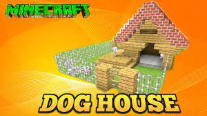 Wolves spawn naturally in forest and taiga biomes and their variations. Minecraft Tutorial Dog House Tu33 Youtube