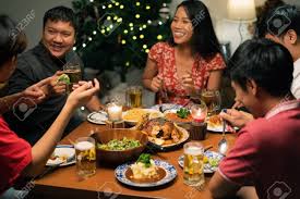 It all comes down to knowing who to invite, what to cook, how to scale a recipe, and how to. Group Of Asian People Have A Dinner Party And Beer At Home Stock Photo Picture And Royalty Free Image Image 137676882