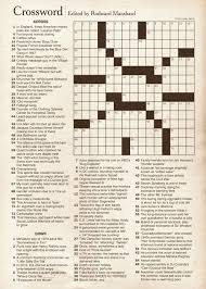 Crossword Puzzle No 1 Look How Long The Clues Are Crossword Puzzles Printable Crossword Puzzles Printable Puzzles