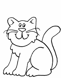 Scat The Cat Color Learning Game Cat Coloring Page Cat Pictures To Color Cat Template