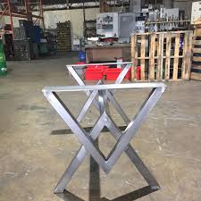 Attaching the legs to the table this way will allow for small movements in the wood as it expands and contracts with humidity over time. Best Heavyduty Steel Table Legs For Sale For Sale In Brampton Ontario For 2021