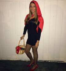 Little Red Riding Hood Costume Diy Teenager College Girl Woman Halloween Red Riding Hood Costume Diy Diy Halloween Costumes For Women Red Riding Hood Costume