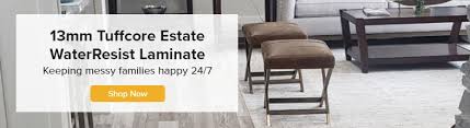 If your cleaning solution is in concentrated form, you'd do well to mix it with water before spraying or mopping it across the floor. Waterproof Laminate Buying Guide