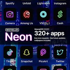 Camera icon in neon style, camera, camera icons, style icons png transparent clipart image #facetime #icon image by nix. 320 Neon App Icons Bestsellerexclusive Icon Pack For Etsy App Icon Ios Icon Iphone App Design