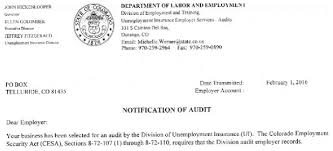 Employers unemployment insurance information for employers the virginia employment commission offers many programs and services for employers. Colorado Unemployment Audits Asap Help Center