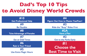 Avoid Disney World Crowds Dads Top 10 Tips
