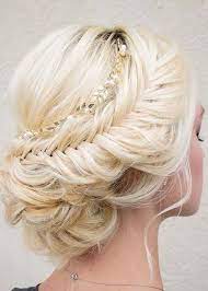 15 Indian Bridal Hairstyles For Short To Medium Length Hair Hair Styles Romantic Wedding Hair Long Hair Styles