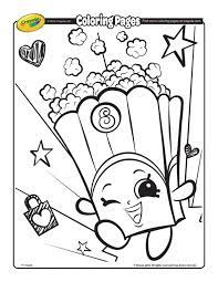 shopkins poppy corn on crayola com halloween coloring pages colouring coloriage de feuille palmier