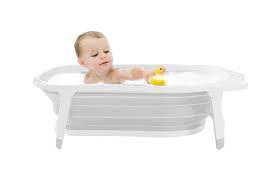Bathing your young one for the first time will definitely be a memorable event. Karibu Baby Bath Tub Infant Folding Bath Grey Buy Online In Faroe Islands At Faroe Desertcart Com Productid 54870191