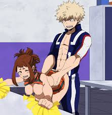 Katsuki and Ochako – My Hero Academia