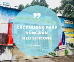 Các phương pháp đóng rắn keo silicone - vccon.net