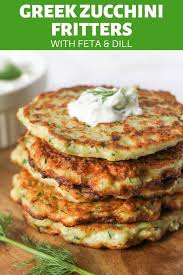 Greek Zucchini Fritters With Feta Dill Are An Easy Weeknight Dinner Option This Authentic Recipe Will Give You Healthy Recipes Recipes Healthy Sweet Snacks