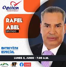 En la Opción Radio TV con Rafael Abel diputado del PLD el equipo de  comunicadores sostendrá un diálogo mañana lunes