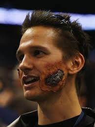 Crazies come out for Super Bowl media day