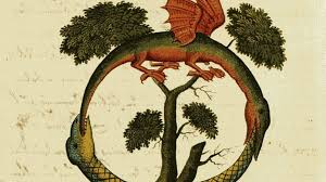 The ouroboros or uroboros (,) is an ancient symbol depicting a serpent or dragon eating its own tail. The Ancient Symbol That Spanned Millennia Bbc Culture
