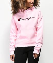 Black And Neon Green Champion Hoodie Champion Reverse Weave Chenille Logo Pink Hoodie Zumiez Champion Clothing Long Sleeve Shirt Outfits Pink Hoodie