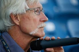 San Jose State band leader marching