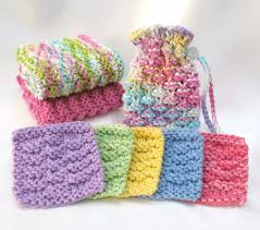 Soap savers are a classic for gifting or keeping for yourself! Knitted Soap Saver Bag Pattern