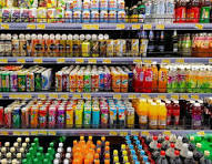 Beverage Bottle Display Refrigerator Vending Machine Retail Shelf Pusher  Display Shelf