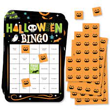 Cut out the calling cards, mix them up, and choose them one by one to call the game. Jack O Lantern Halloween Bingo Cards And Markers Kids Halloween Party Bingo Game Set Of 18 Walmart Com Walmart Com