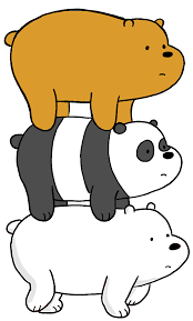 How to draw anime ice animals. How To Draw Grizzly Panda And Ice Bear From We Bare Bears Bearstack How To Draw Step By Step Drawing Tutorials We Bare Bears Bare Bears Bear Drawing
