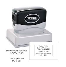 How to become a notary purchase your bond and supplies: Washington Notary Stamp Order Online Fast Shipping Notary Net