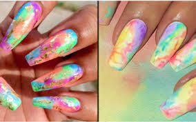 Imagenes de decoracion de uñas con esmalte. El Tie Dye La Tendencia En Decoracion De Unas El Sol De Tampico Noticias Locales Policiacas Sobre Mexico Tamaulipas Y El Mundo